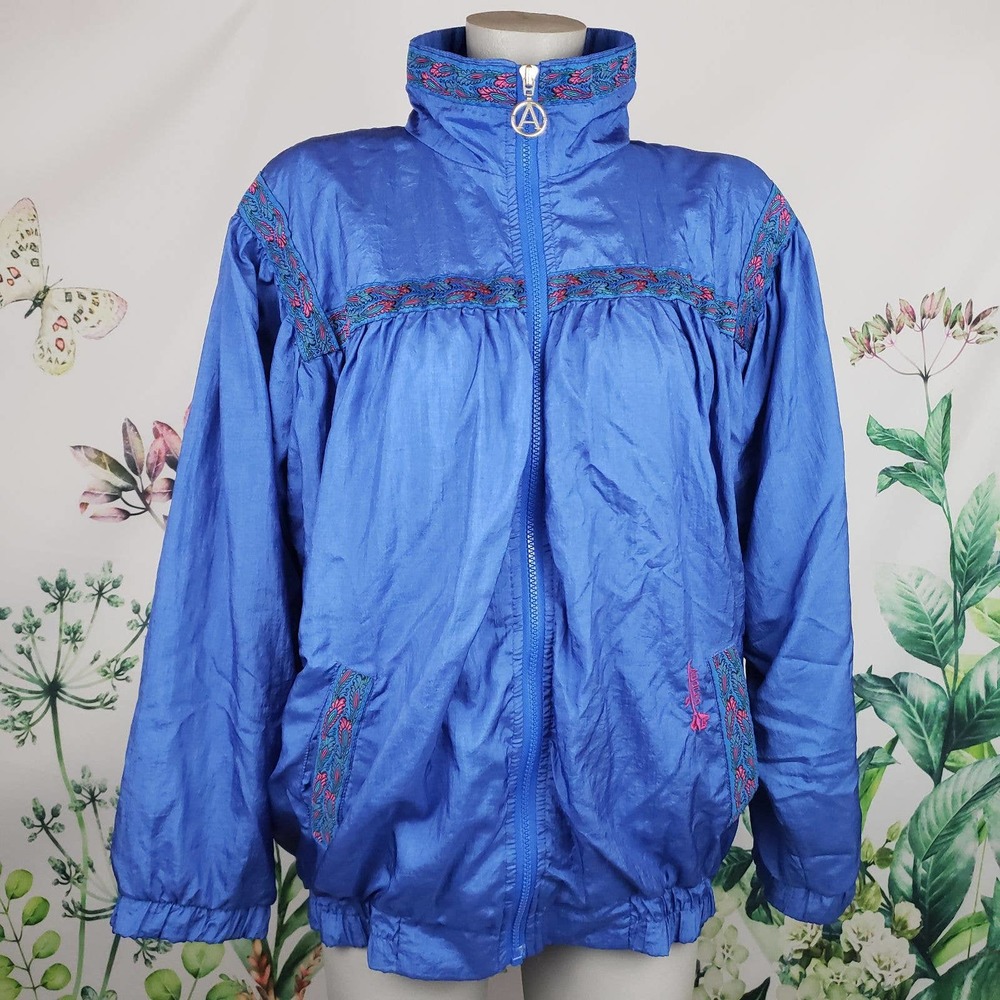 Adolfo vintage windbreaker jacket